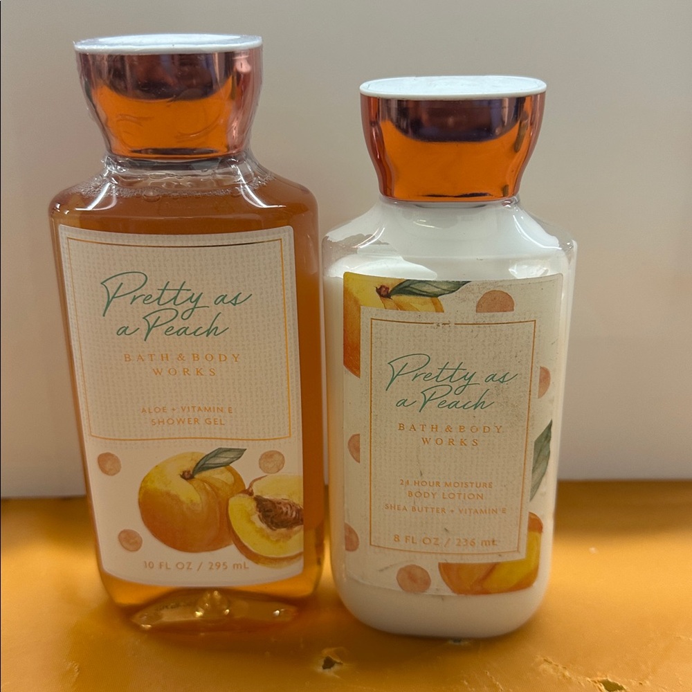 Prettiest as a Peach Body Care Set NWT